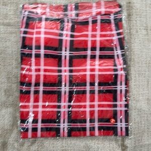 Women's Red and Black Dress